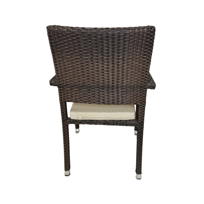 Dining Table with Glass Top and 6 Chairs