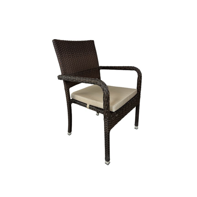 Dining Table with Glass Top and 6 Chairs